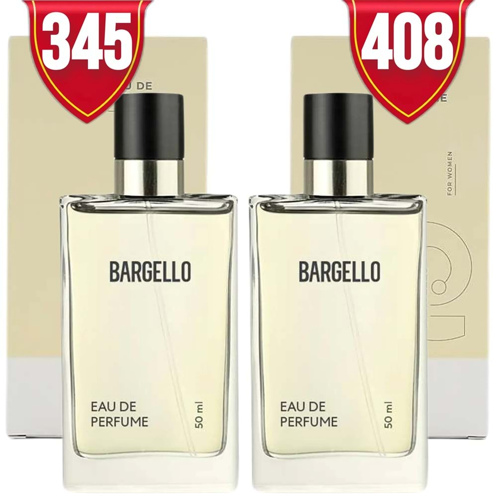 Bargello 345 Kadın Parfüm Floral 50 ml EDP + 408 Kadın Parfüm Floral 50 ml EDP