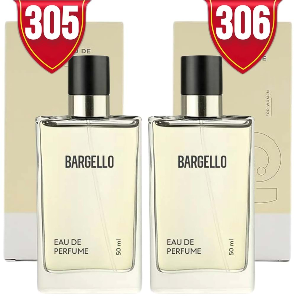 Bargello 305 Kadın Parfüm Floral 50 ml EDP + 306 Kadın Parfüm Floral 50 ml EDP