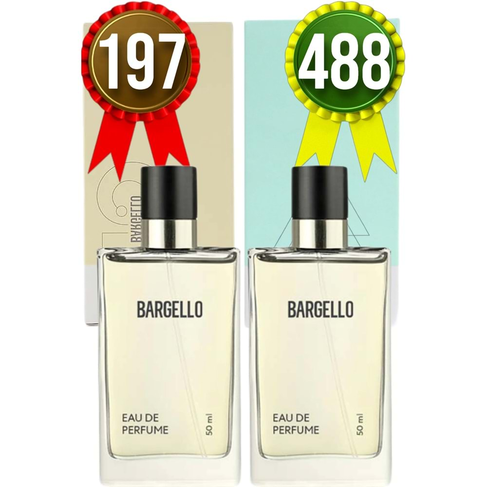 Bargello 197 Oriental Kadın Parfüm + 488 Oriental Unisex Parfüm 50 ml EDP