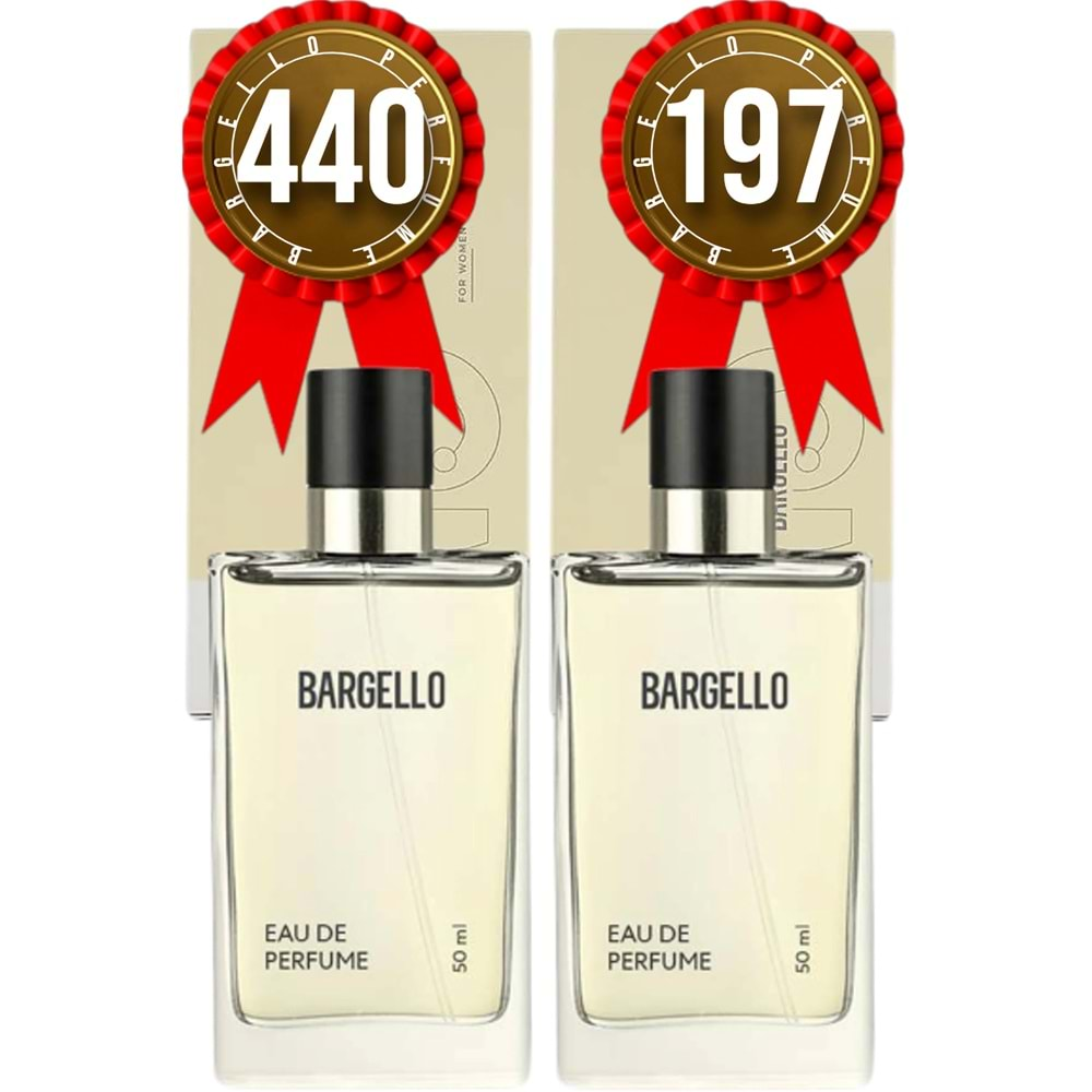 Bargello 440 Floral Kadın Parfüm + 197 Oriental Kadın Parfüm 50 ml EDP