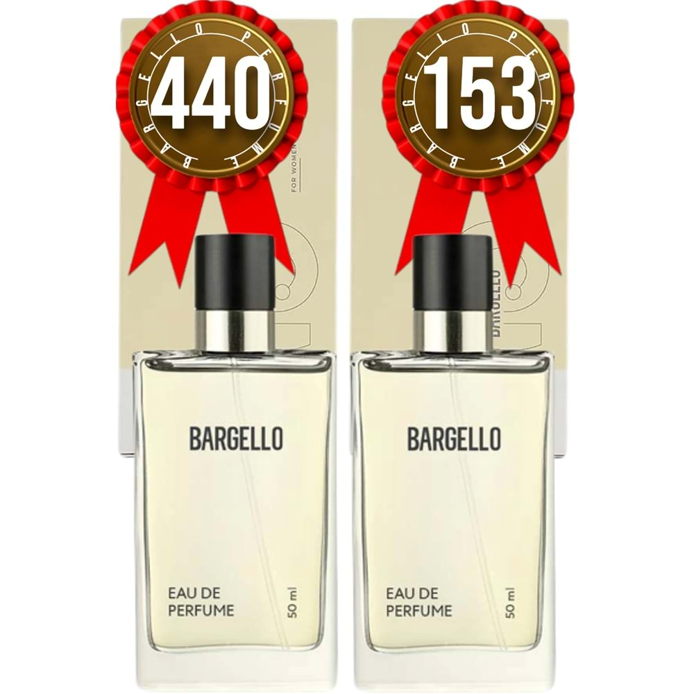 Bargello 440 Floral Kadın Parfüm + 153 Floral Kadın Parfüm 50 ml EDP