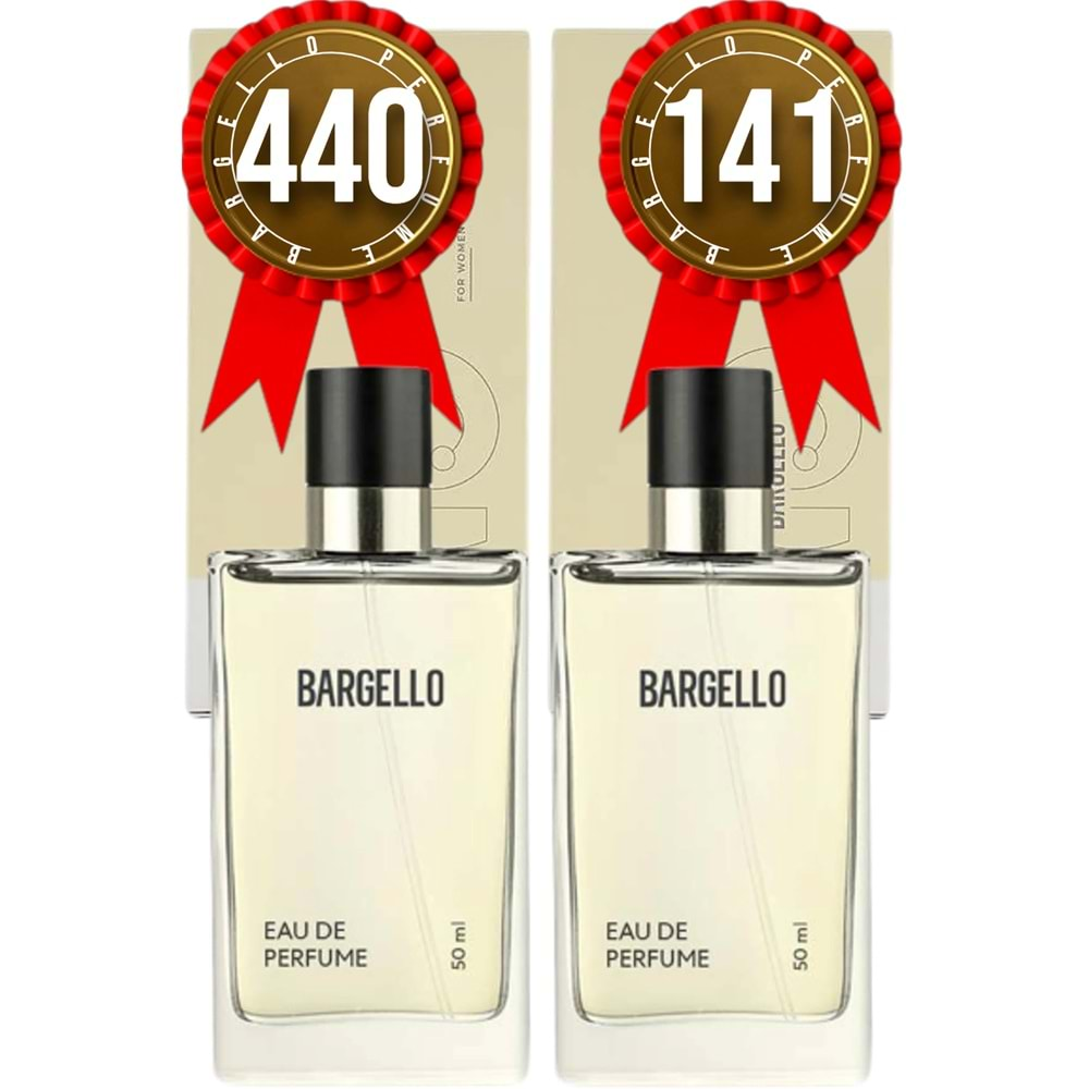 Bargello 440 Floral Kadın Parfüm + 141 Floral Kadın Parfüm 50 ml EDP