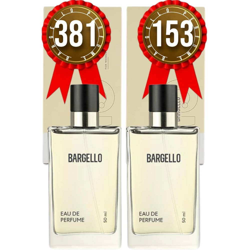 Bargello 381 Floral Kadın Parfüm + 153 Floral Kadın Parfüm 50 ml EDP