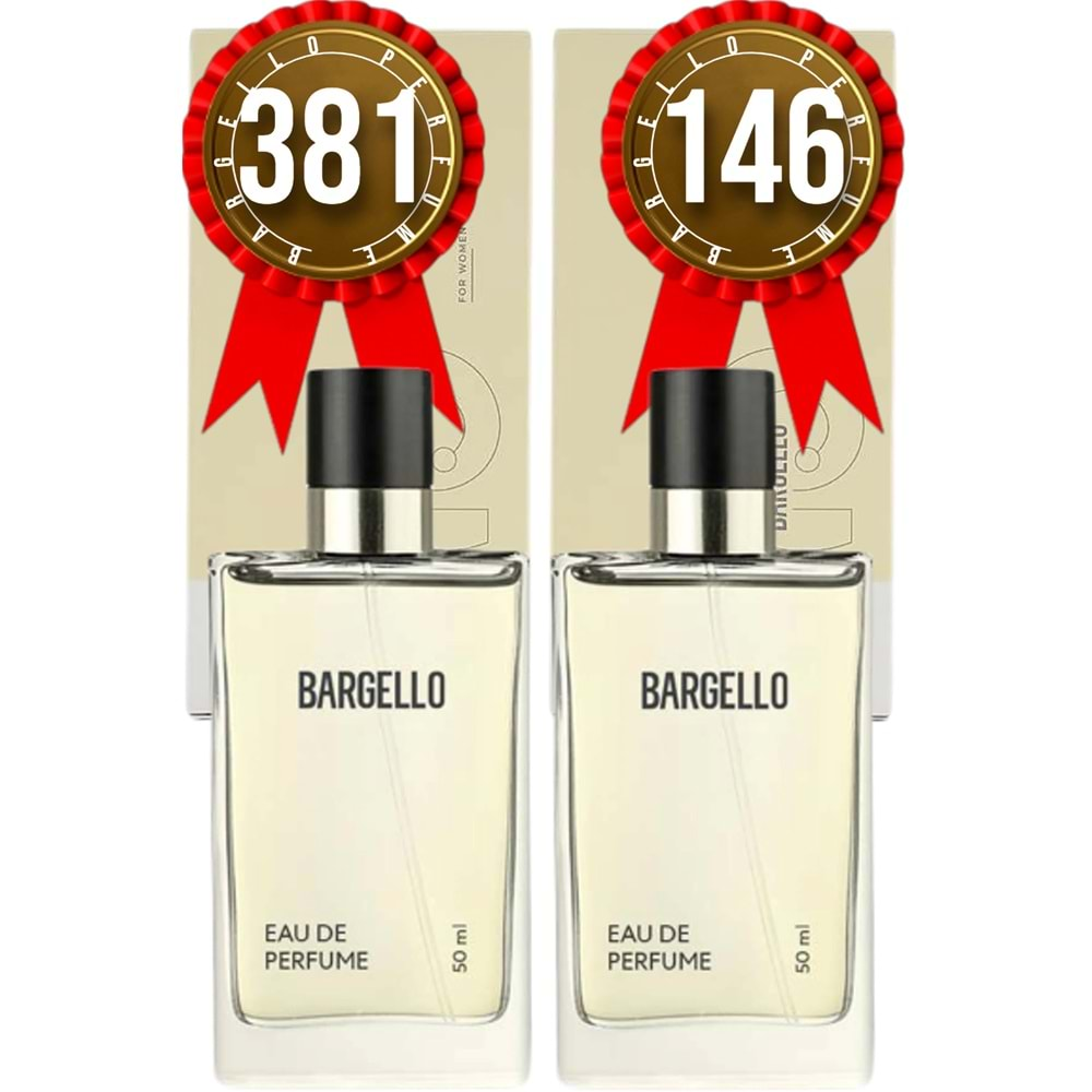 Bargello 381 Floral Kadın Parfüm + 146 Floral Kadın Parfüm 50 ml EDP