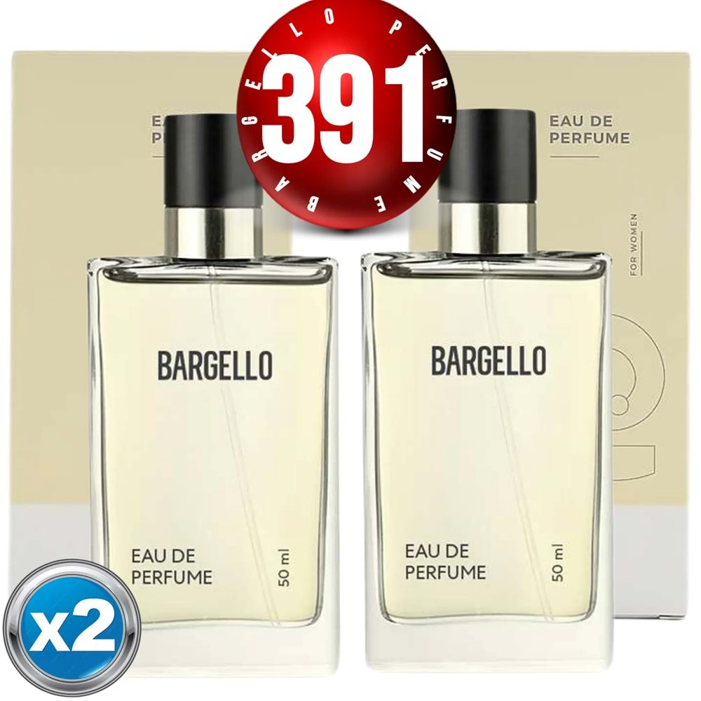 Bargello 391x2(2ADET) Kadın Parfüm Floral 50 Ml Edp