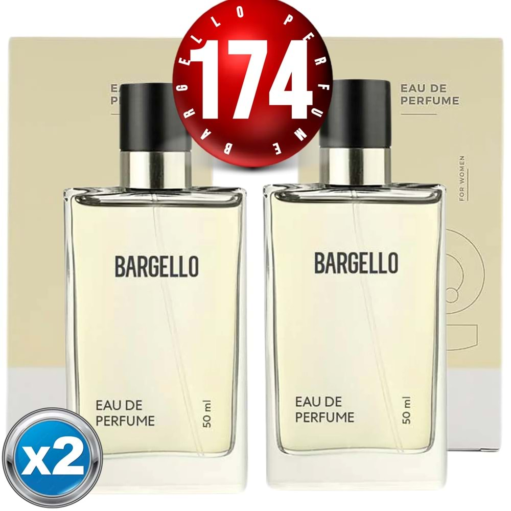 BARGELLO 174x2(2ADET) FLORAL 50 ML EDP