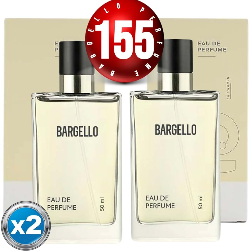 BARGELLO 155x2(2ADET) FLORAL 50 ML EDP