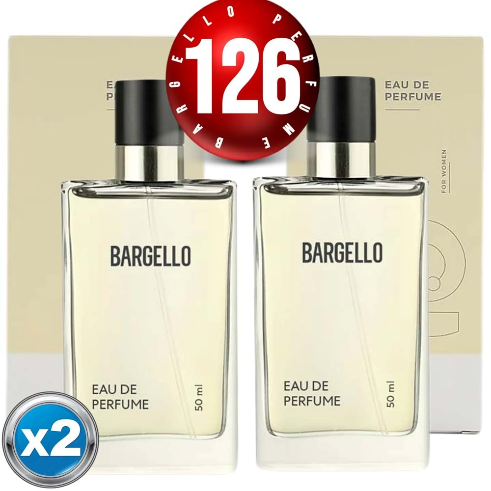 BARGELLO 126x2(2ADET) Oriental 50 ML EDP