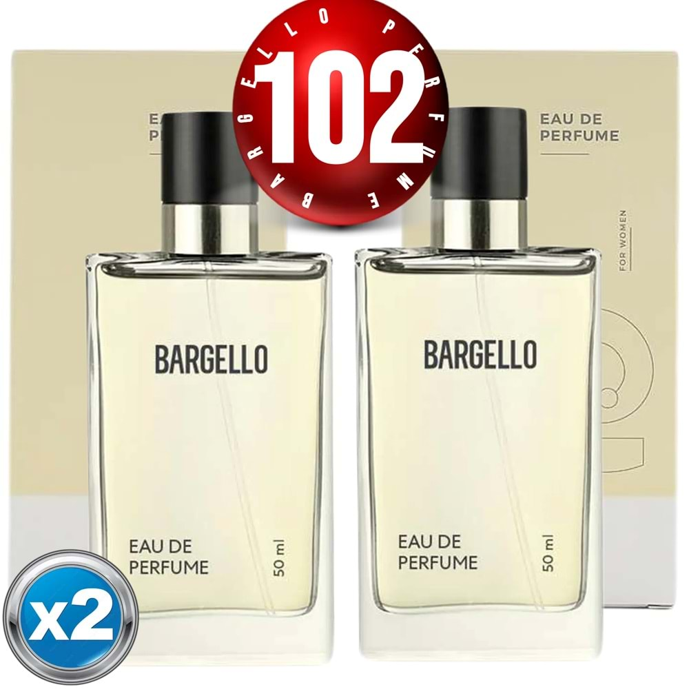 BARGELLO 102x2(2ADET) ORIENTAL BAYAN 50 ML EDP