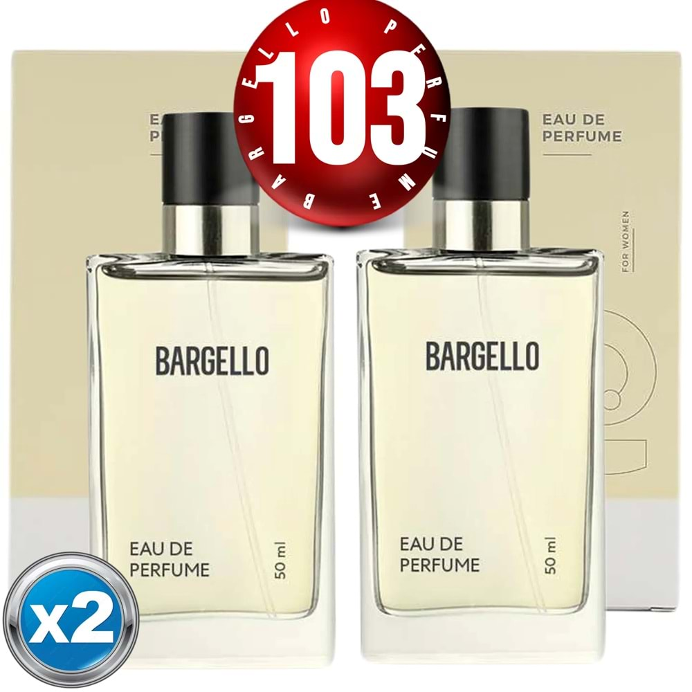 BARGELLO 103x2(2ADET) ORIENTAL BAYAN 50 ML EDP