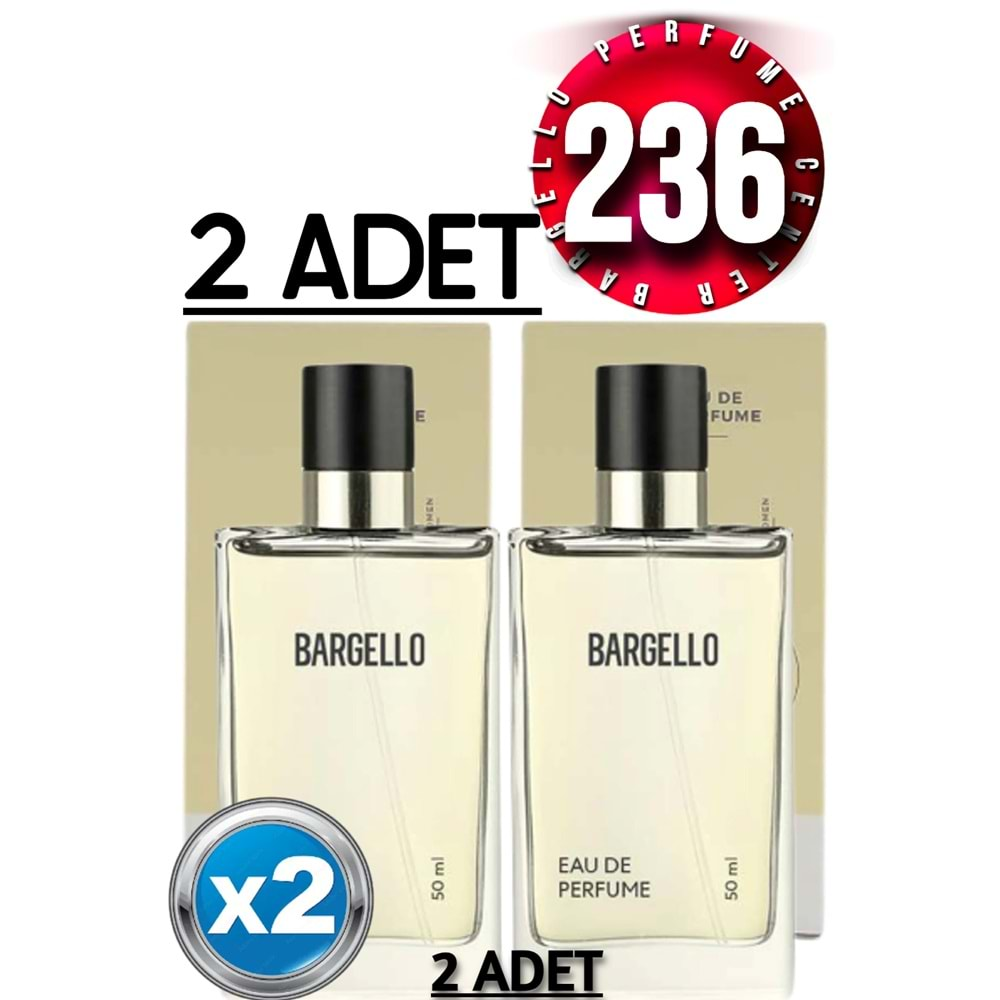 BARGELLO 236 Edp Floral Kadın Parfüm 2 Adet 50 ml