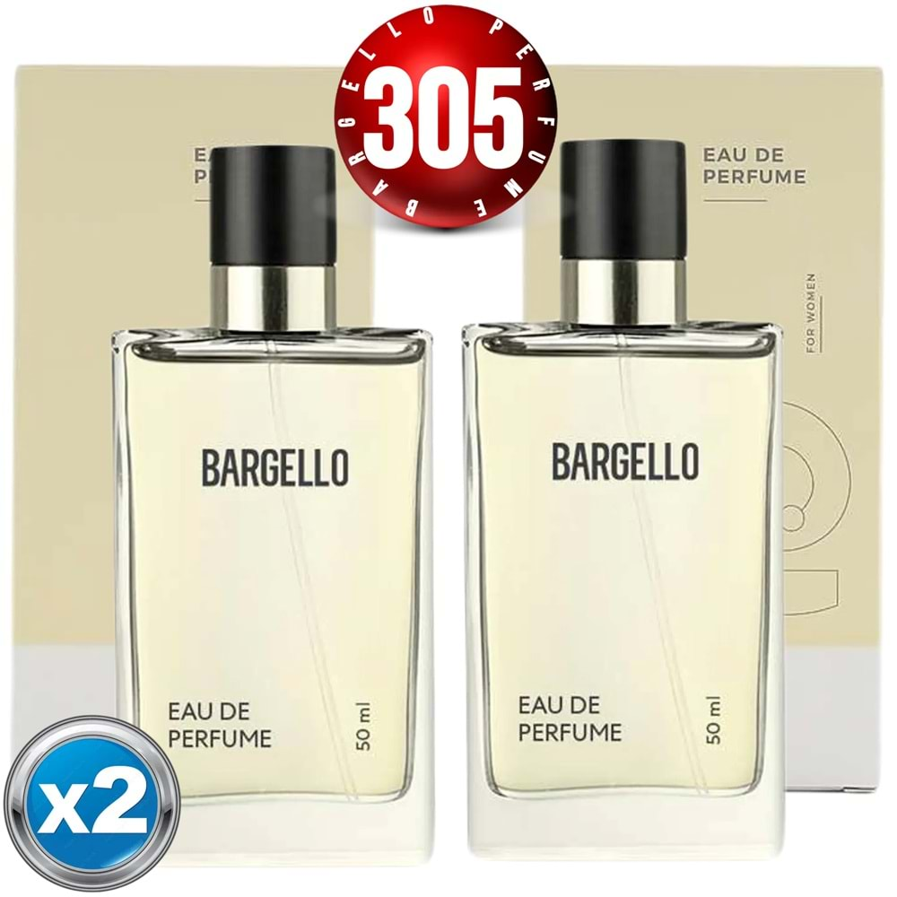 BARGELLO 305x2(2ADET) FLORAL BAYAN 50 ML EDP