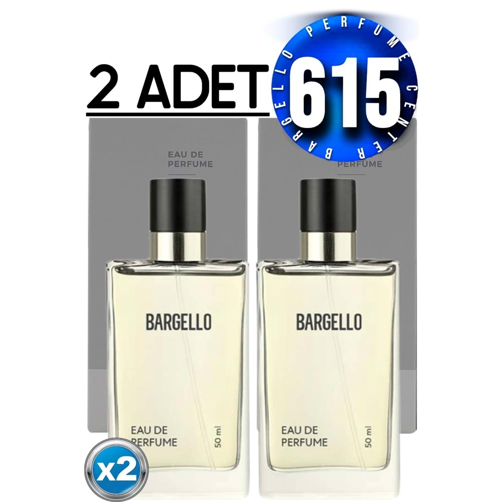 Bargello 615 Edp Fresh Erkek Parfüm 2 Adet 50 ml