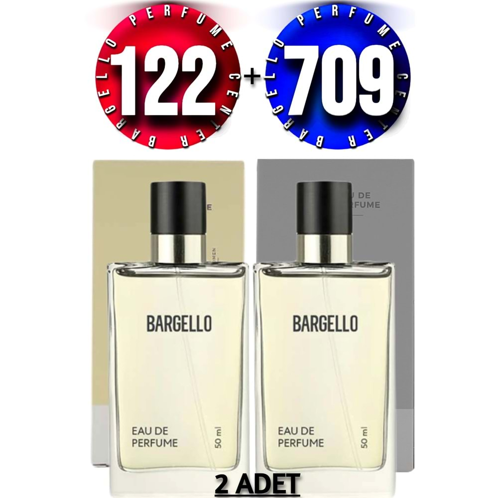 Bargello 122 Oriental Kadın Parfüm 50 ml Edp 709 Oriental Erkek Parfüm 50 ml Edp 2 Adet Ürün