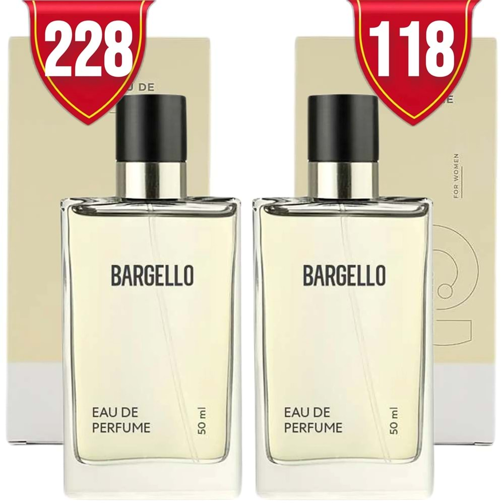 BARGELLO 228 ORİENTAL BAYAN + 118 FLORAL BAYAN 50 ML EDP