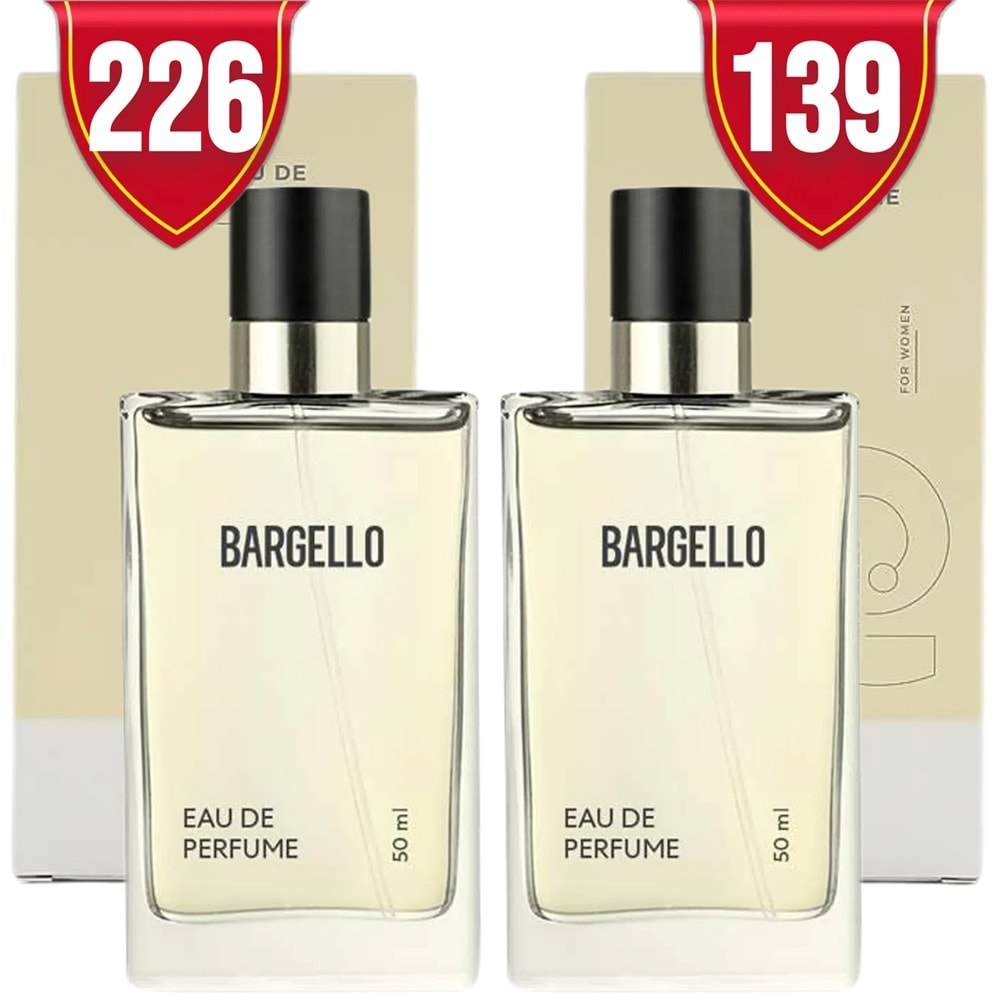 BARGELLO 226 ORİENTAL BAYAN + 139 FLORAL BAYAN 50 ML EDP