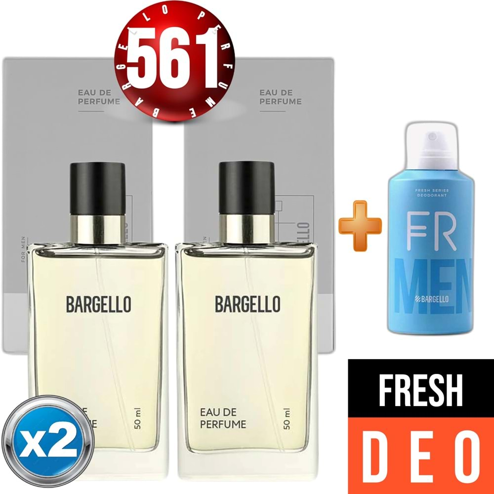 561x2(2adet) Fresh 50 Ml Edp + Fresh Erkek Deodorant 150 Ml