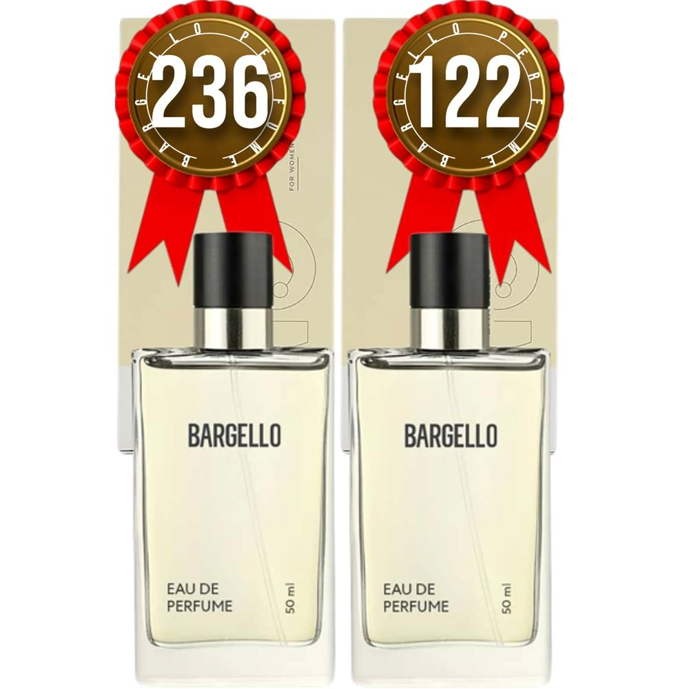 Bargello 236 Floral Kadın Parfüm + 122 Oriental Kadın Parfüm 50 ml EDP