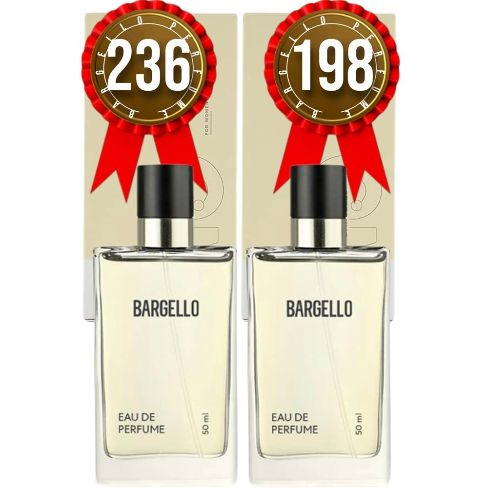 Bargello 236 Floral Kadın Parfüm + 198 Floral Kadın Parfüm 50 ml EDP