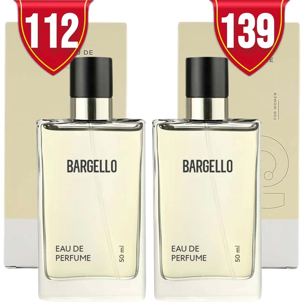 Bargello 112 Kadın Parfüm Floral 50 ml edp + 139 Kadın Parfüm Floral 50 Ml Edp