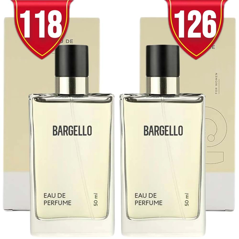 Bargello 118 Kadın Parfüm Floral 50 ml edp + 126 Kadın Parfüm Oriental 50 Ml Edp