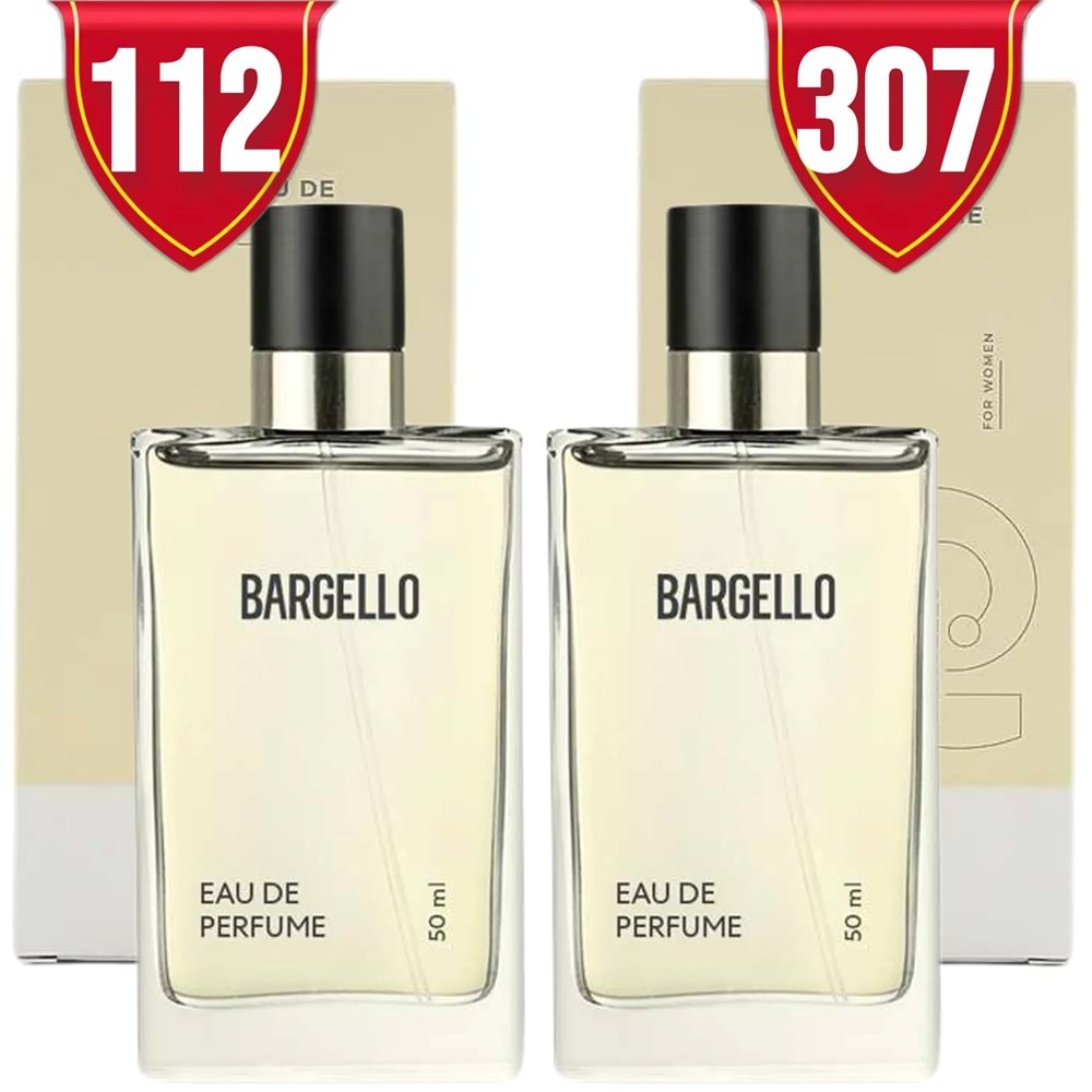 Bargello 112 Kadın Parfüm Floral 50 ml edp + 307 Kadın Parfüm Floral 50 Ml Edp