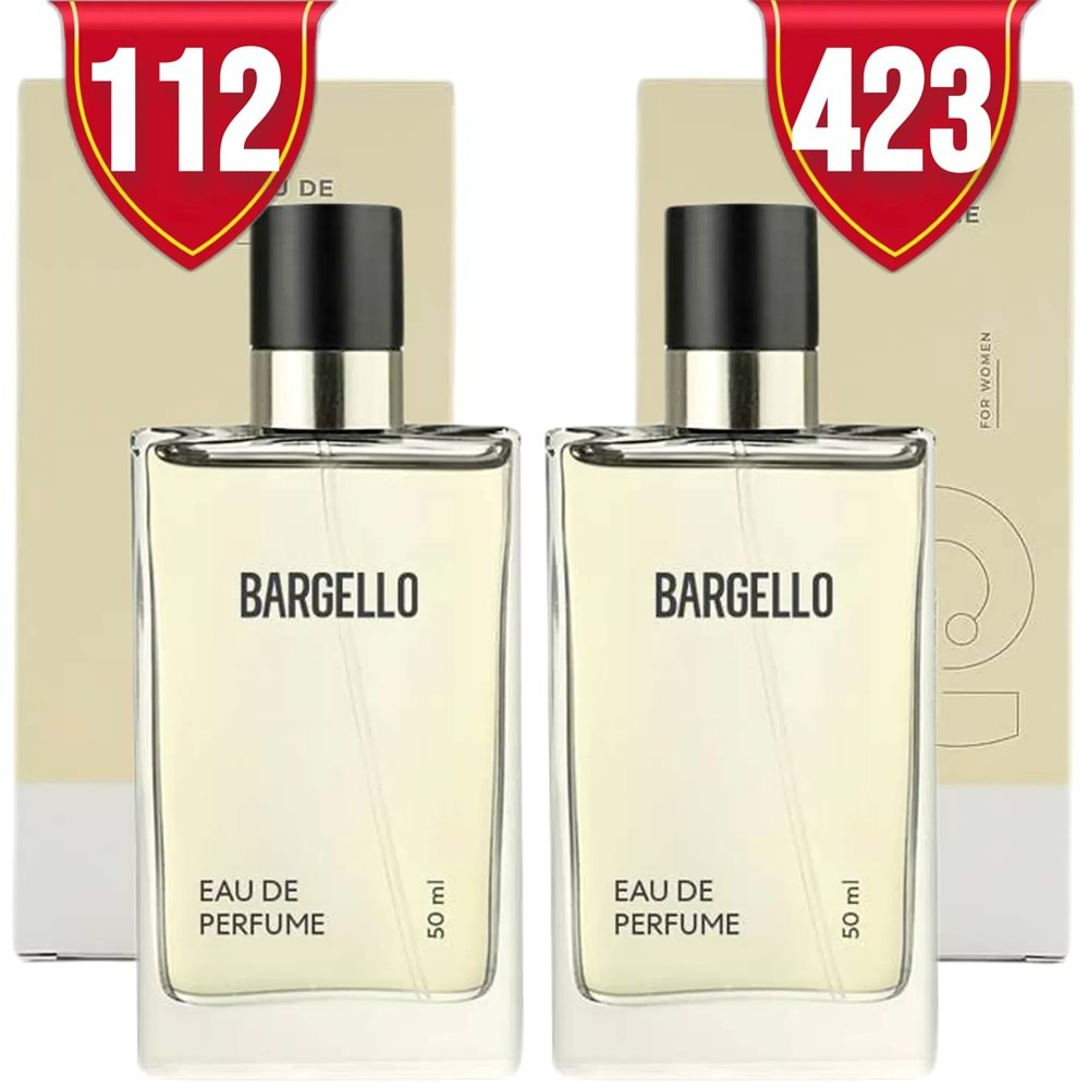 Bargello 112 Kadın Parfüm Floral 50 ml edp + 423 Kadın Parfüm Floral 50 Ml Edp