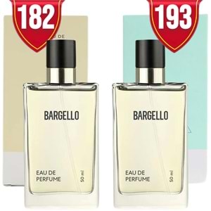 Bargello 182 Kadın Parfüm Floral 50 ml EDP + 193 Unisex Parfüm Oriental 50 ml EDP