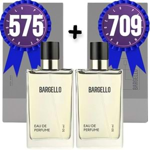 Bargello Parfüm 575 Erkek Woody 50 ML + 709 Erkek Oriental 50 ML EDP