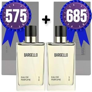 Bargello Parfüm 575 Erkek Woody 50 ML + 685 Erkek Fresh 50 ML EDP