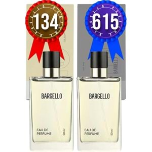 Bargello 134 Kadın Parfüm Oriental 50 Ml + 615 Erkek Parfüm Fresh 50 Ml EDP