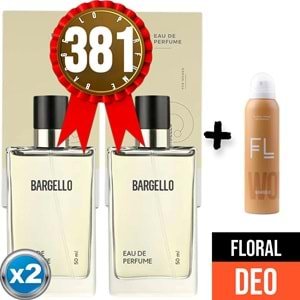 Parfüm 381x2(2adet) Floral 50 ml + Floral Deodorant 150 ml