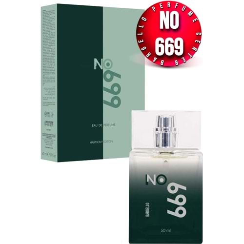 NO:669 ERKEK PARFÜM 50 ml EDP
