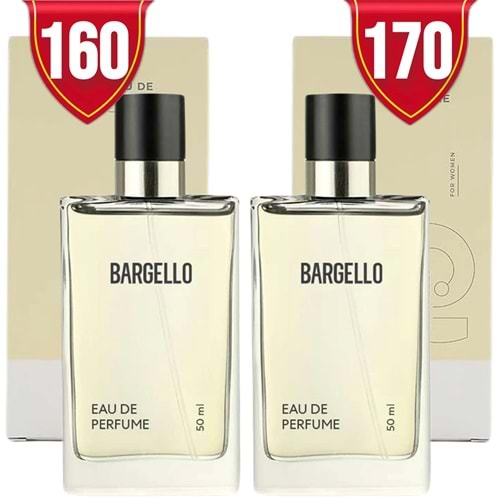 Bargello 160 Kadın Parfüm Fresh 50 ml EDP + 170 Kadın Parfüm Oriental 50 ml EDP