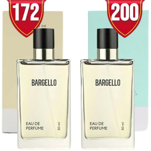 Bargello 172 Kadın Parfüm Oriental 50 ml EDP + 200 Unisex Parfüm Oriental 50 ml EDP