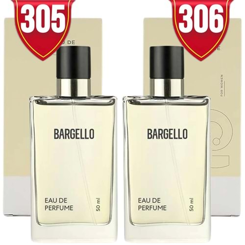 Bargello 305 Kadın Parfüm Floral 50 ml EDP + 306 Kadın Parfüm Floral 50 ml EDP