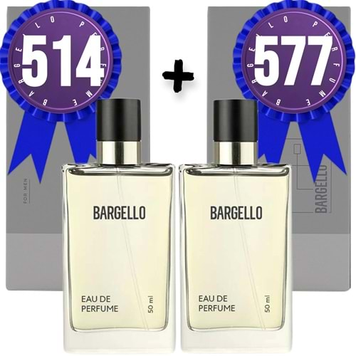 Bargello Parfüm 514 Erkek Oriental 50 ML + 577 Erkek Oriental 50 ML EDP