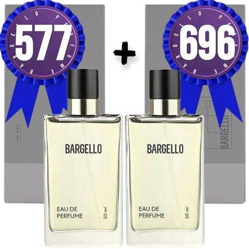 Bargello Parfüm 577 Erkek Oriental 50 ML + 696 Erkek Oriental 50 ML EDP