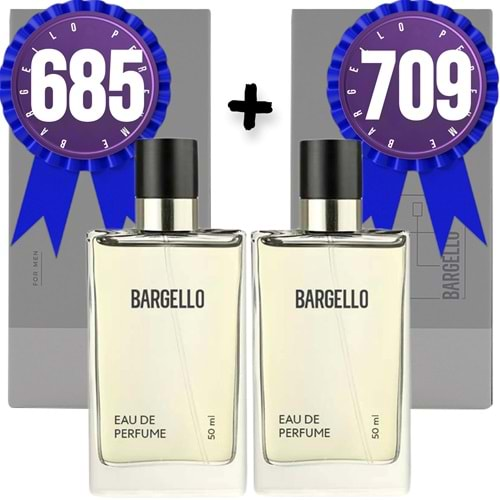 Bargello Parfüm 685 Erkek Fresh 50 ML + 709 Erkek Oriental 50 ML EDP