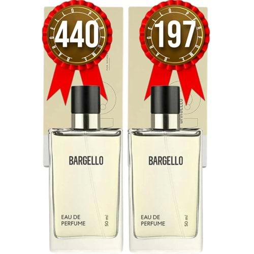 Bargello 440 Floral Kadın Parfüm + 197 Oriental Kadın Parfüm 50 ml EDP