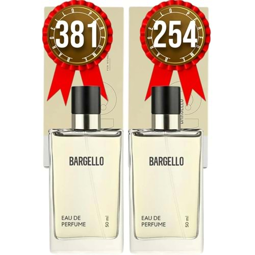 Bargello 381 Floral Kadın Parfüm + 254 Floral Kadın Parfüm 50 ml EDP