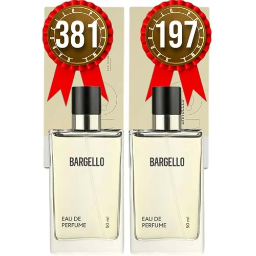 Bargello 381 Floral Kadın Parfüm + 197 Oriental Kadın Parfüm 50 ml EDP