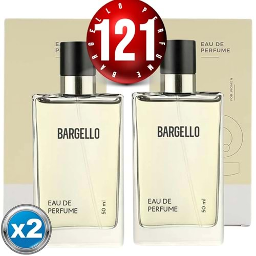 BARGELLO 121x2(2ADET) FLORAL 50 ML EDP