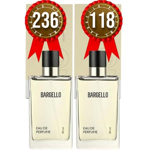 Bargello 236 Floral Kadın Parfüm + 118 Floral Kadın Parfüm 50 ml EDP