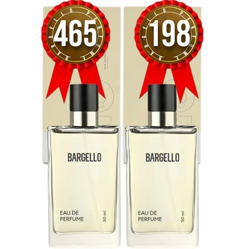 Bargello 465 Floral Kadın Parfüm + 198 Floral Kadın Parfüm 50 ml EDP