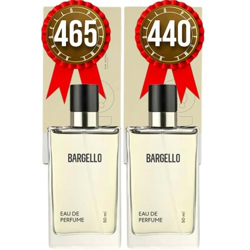 Bargello 465 Floral Kadın Parfüm + 440 Floral Kadın Parfüm 50 ml EDP