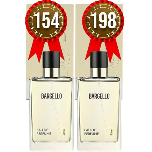 Bargello 154 Floral Kadın Parfüm + 198 Floral Kadın Parfüm 50 ml EDP