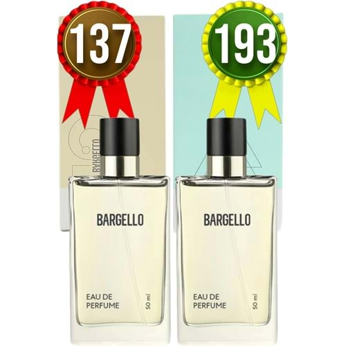 Bargello 137 Floral Kadın Parfüm + 193 Oriental Unisex Parfüm 50 ml EDP