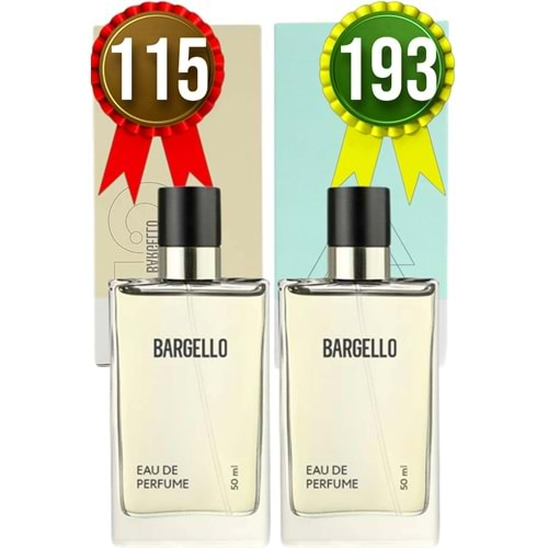 Bargello 115 Floral Kadın Parfüm + 193 Oriental Unisex Parfüm 50 ml EDP