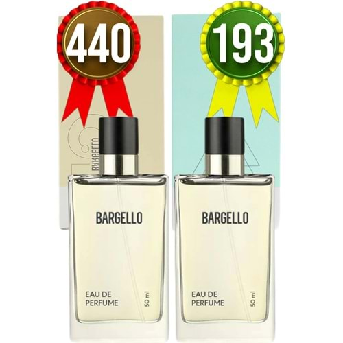 Bargello 440 Floral Kadın Parfüm + 193 Oriental Unisex Parfüm 50 ml EDP